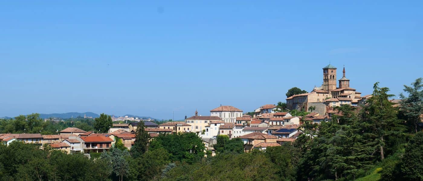 grazzano badoglio monferrato vista del borgo