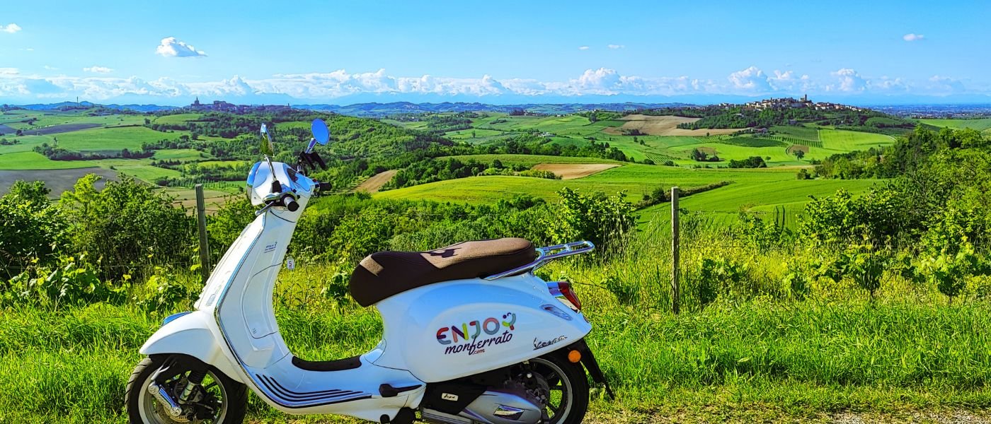 itinerari in vespa nel Monferrato