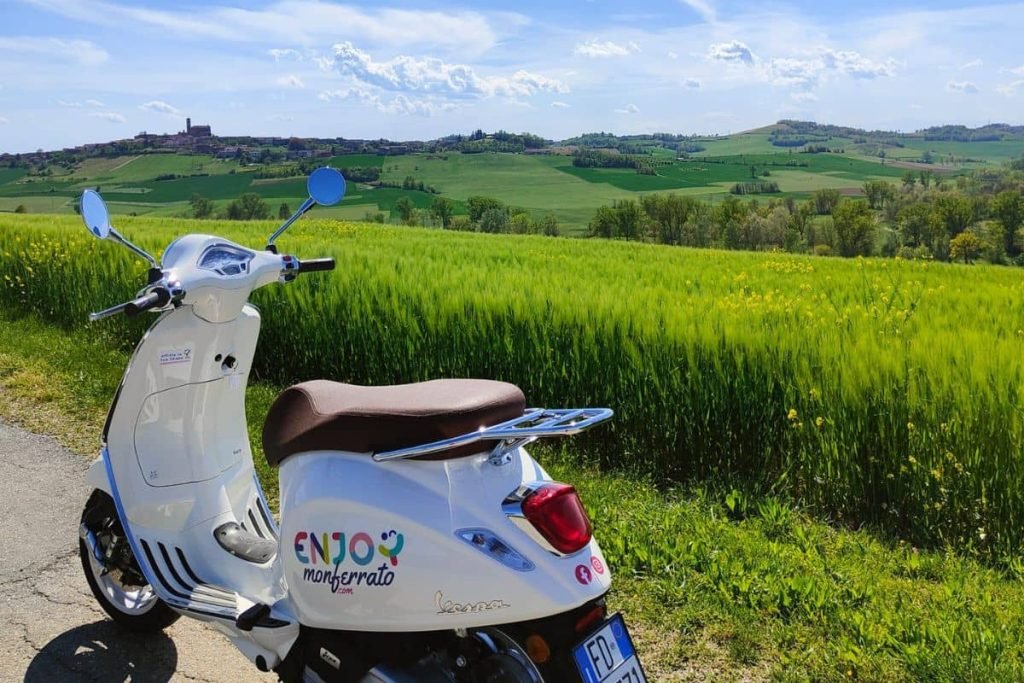 tour in vespa del Monferrato