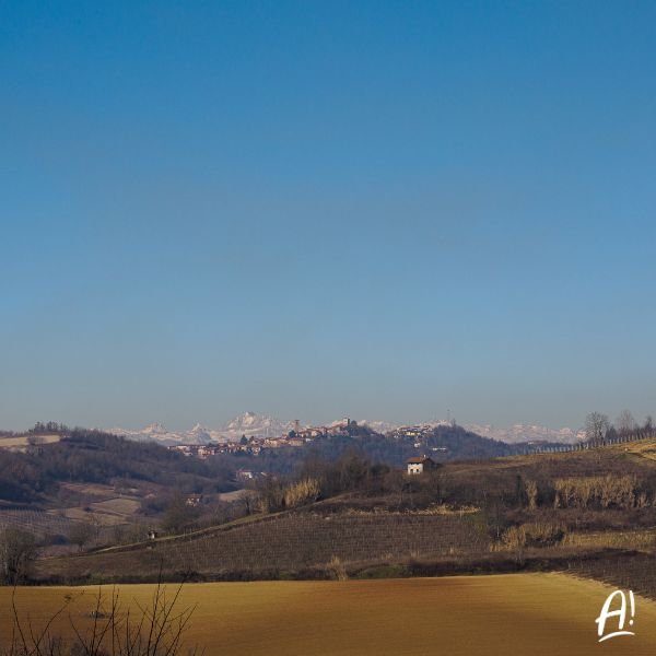 trekking in monferrato, panorama da Castelnuovo Don Bosco