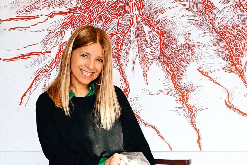 elizabeth aro artista per Terrazza Monferrato Paesaggi Siderali