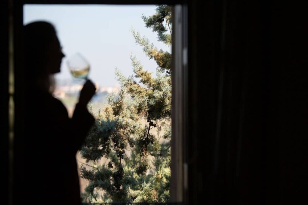 degustazione con vista a Moleto, nel Monferrato