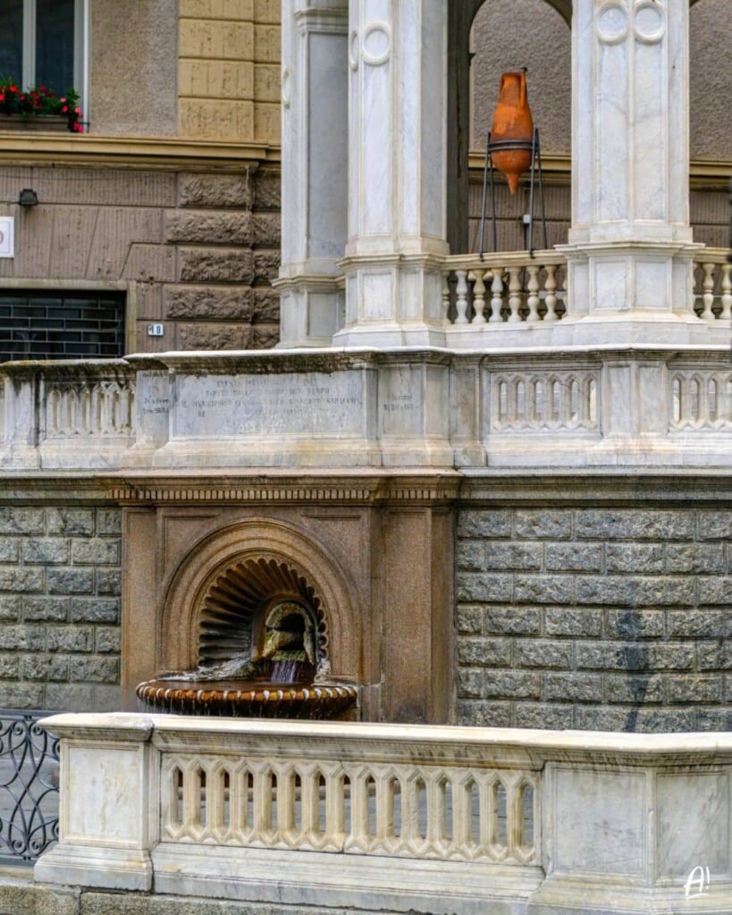 la bollente, la fonte termale di Acqui Terme nel Monferrato