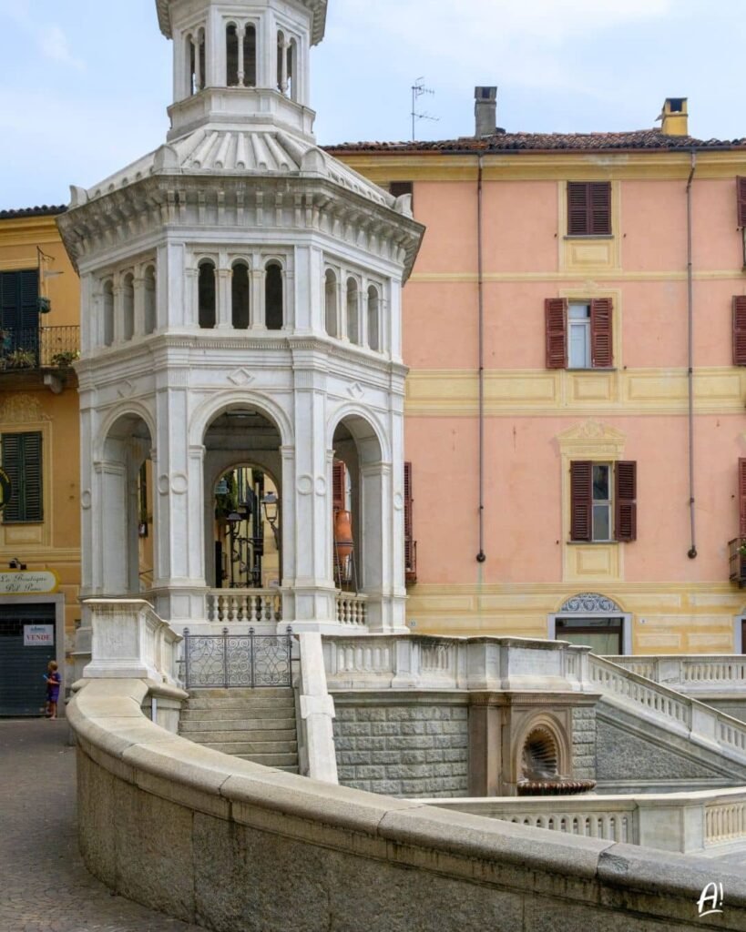 la bollente, la fonte termale di Acqui Terme nel Monferrato